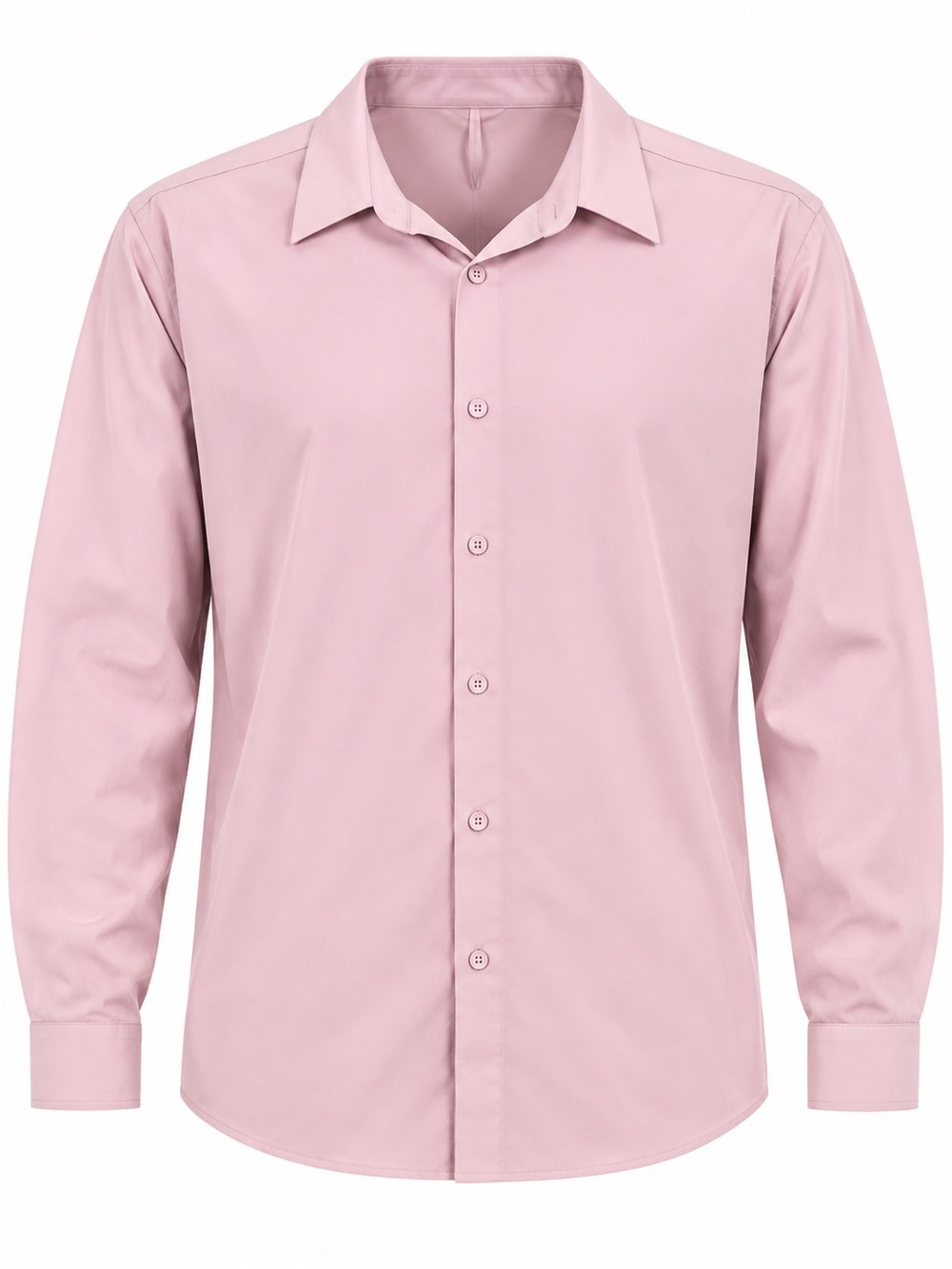 Lululemon Commission Pink Button Down Shirt Long Sleeve Minimalist Quiet Luxury